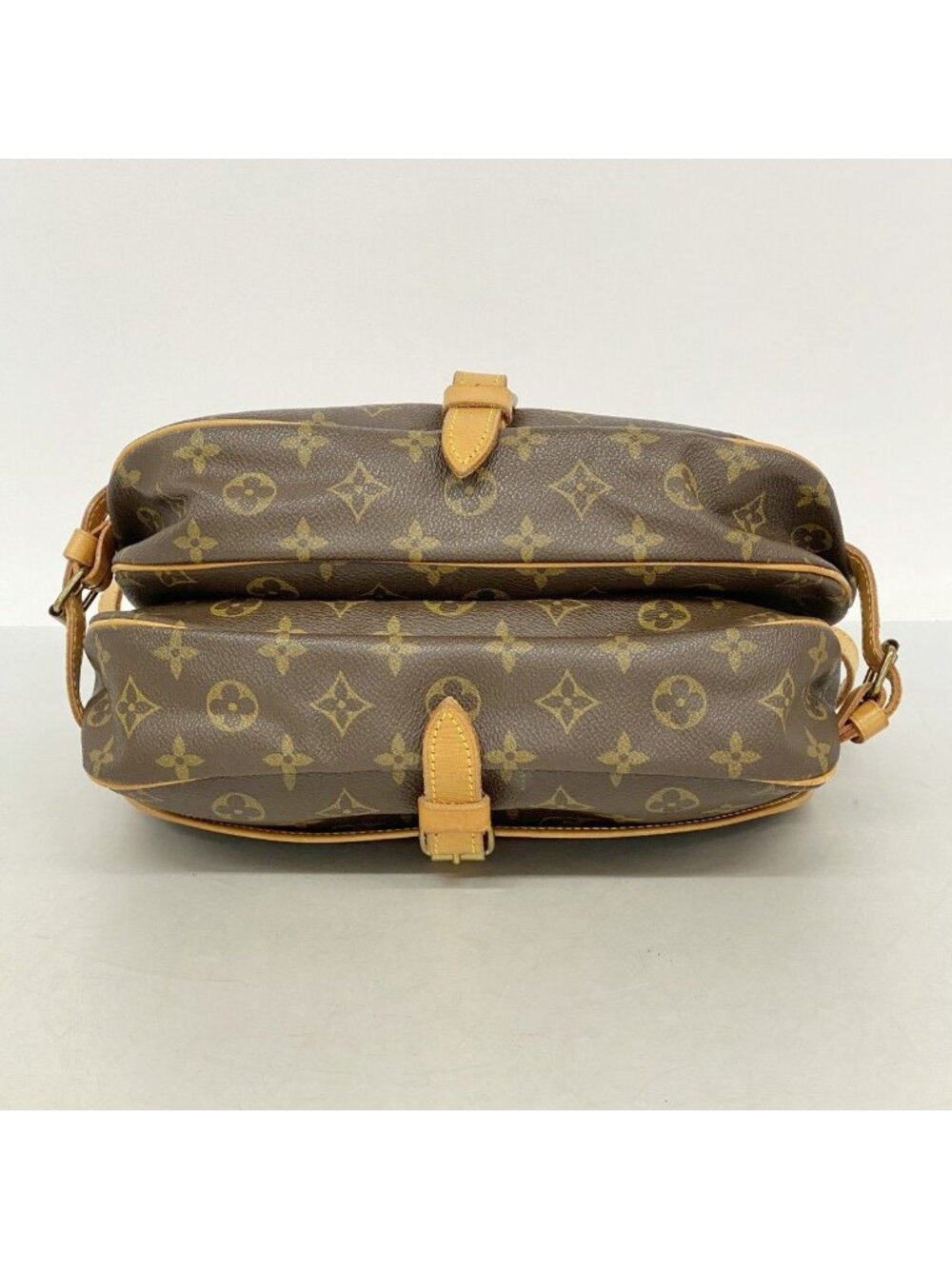 Louis Vuitton Shoulder Bag Monogram Saumur 30 Brown - Picture 3 of 10